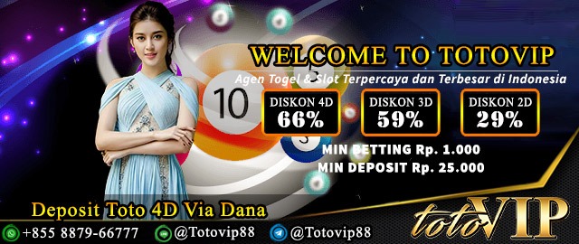 Deposit Toto 4D Via Dana